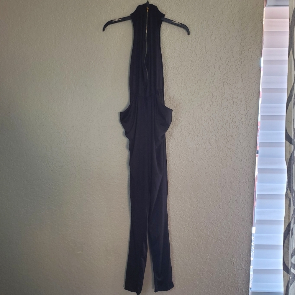 Forever21 Sexy Gild Zipper & Black Jumper Romper Size S - Picture 12 of 12